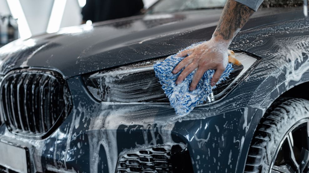 car washing technique